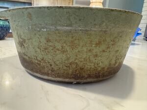 Vintage Club Aluminum 4 QT Stock Pot Dutch Oven Avocado Green 10" Pot Only